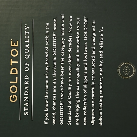 Goldtoe Mens Tan Memory Foam Insole Indoor/Outdoor Traction Soles Slippers M 8-9 - Picture 10 of 11